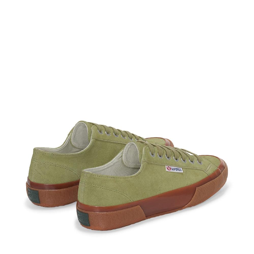 Superga 2750 OG SUEDEGREEN SAGE-GUM Consegna Veloce
