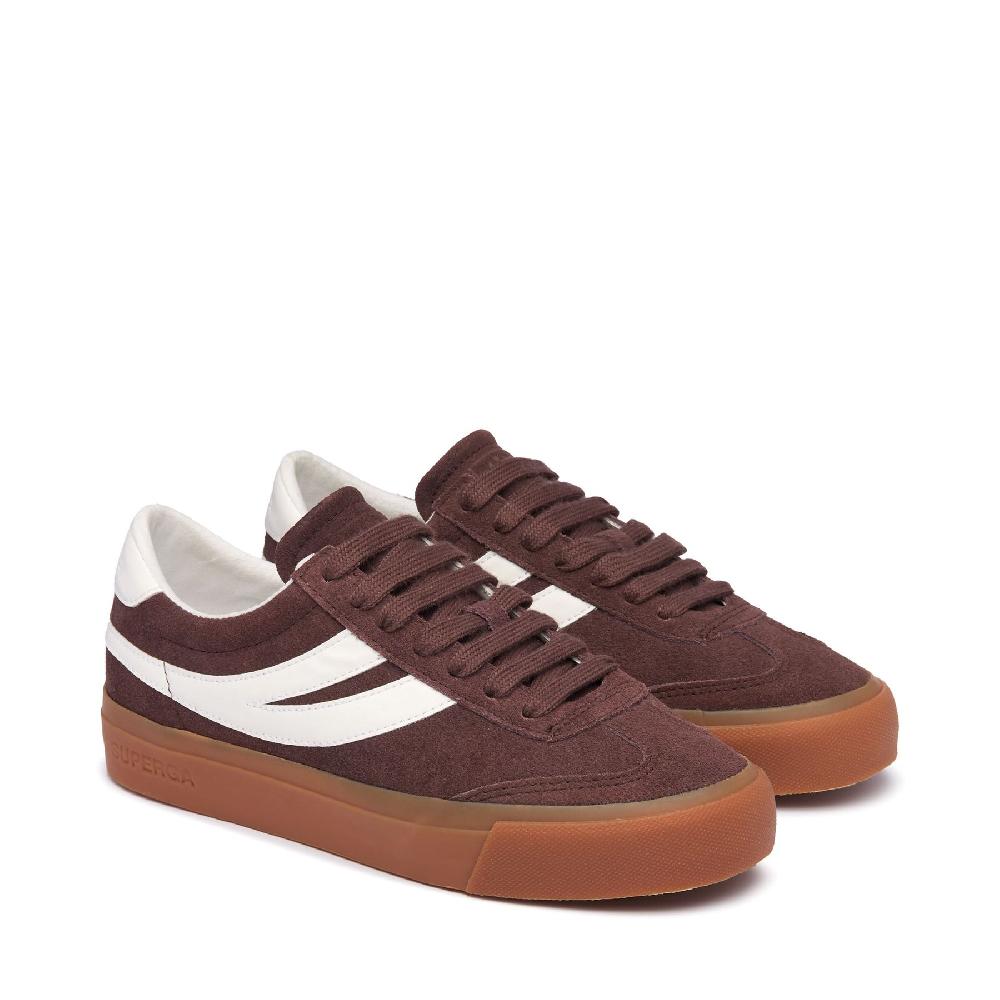 Superga 4834 CLUB S SWALLOW SUEDEPUCE-GUM Prezzo Ridotto
