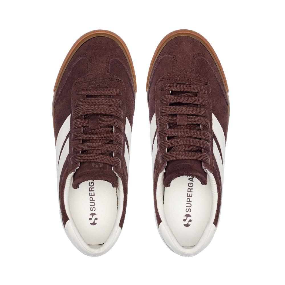 Superga 4834 CLUB S SWALLOW SUEDEPUCE-GUM Prezzo Ridotto