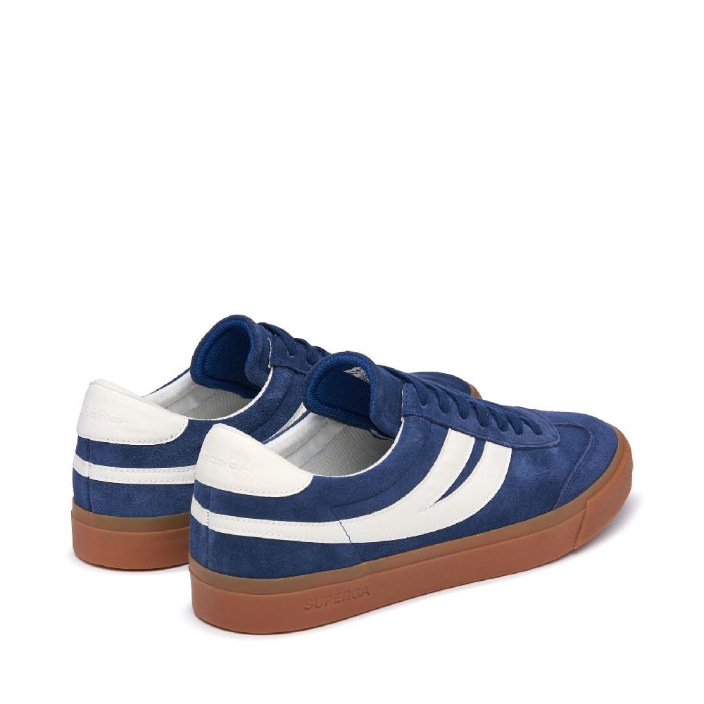 Superga 4834 CLUB S SWALLOW SUEDENAVY-GUM Sottocosto