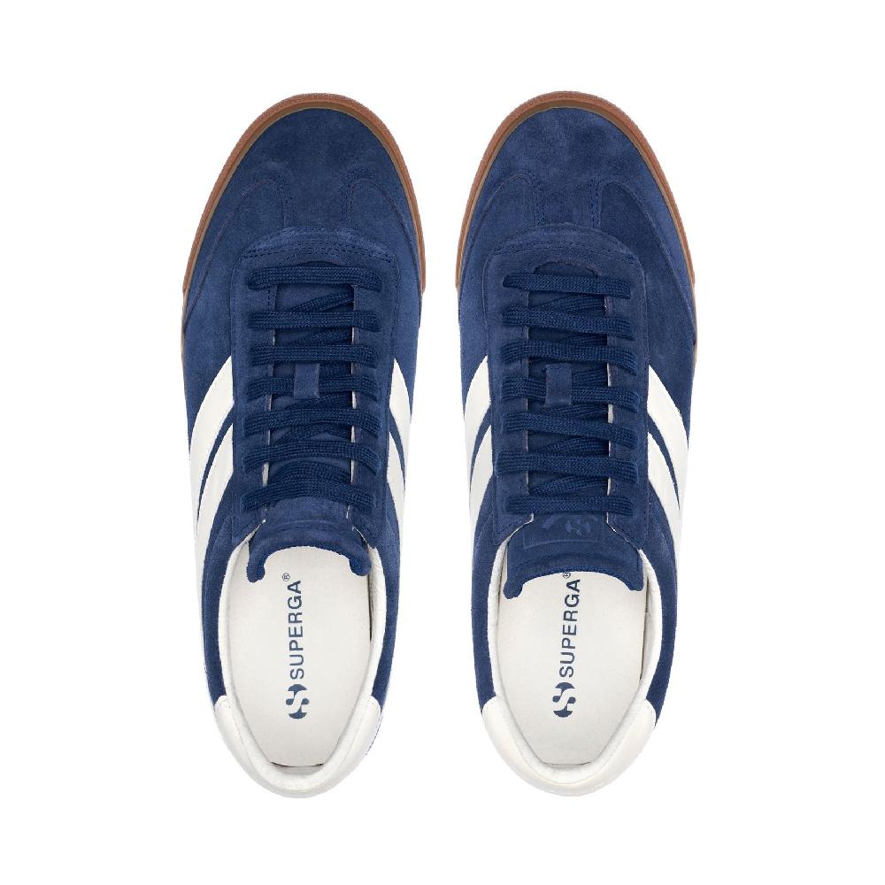 Superga 4834 CLUB S SWALLOW SUEDENAVY-GUM Sottocosto