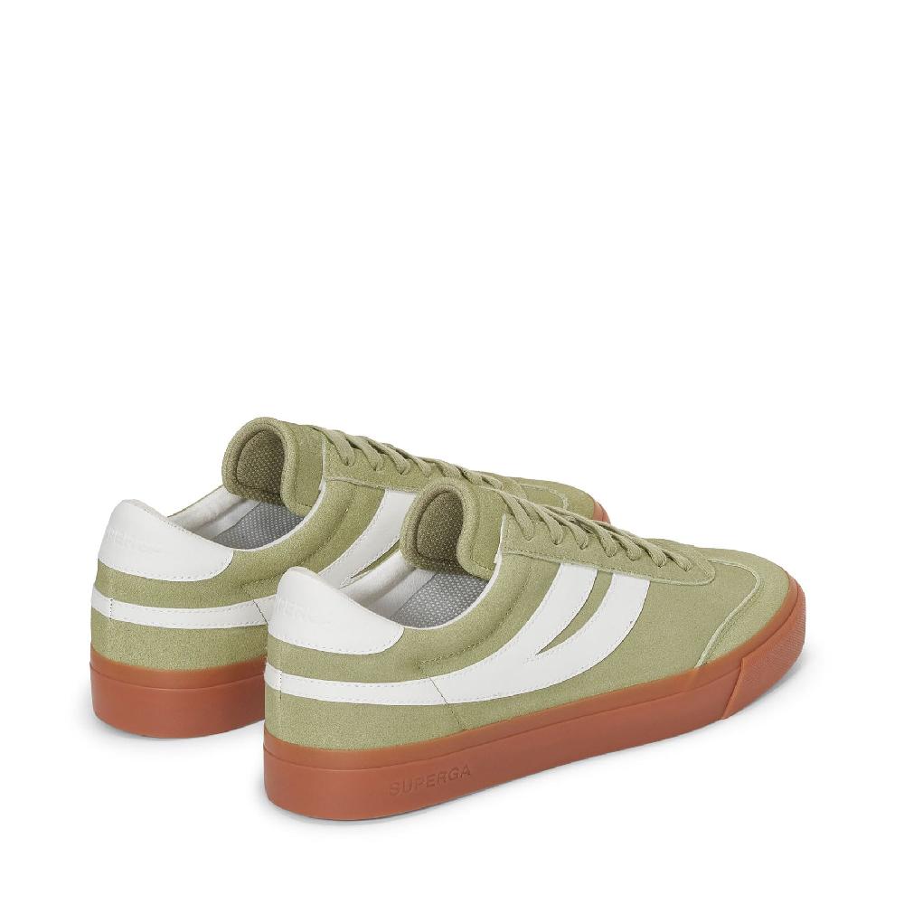 Superga 4834 CLUB S SWALLOW SUEDEGREEN SAGE-GUM Convenienza