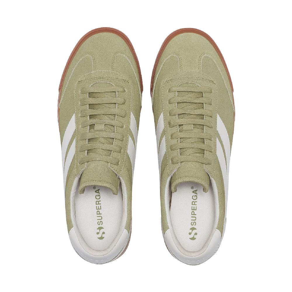 Superga 4834 CLUB S SWALLOW SUEDEGREEN SAGE-GUM Convenienza