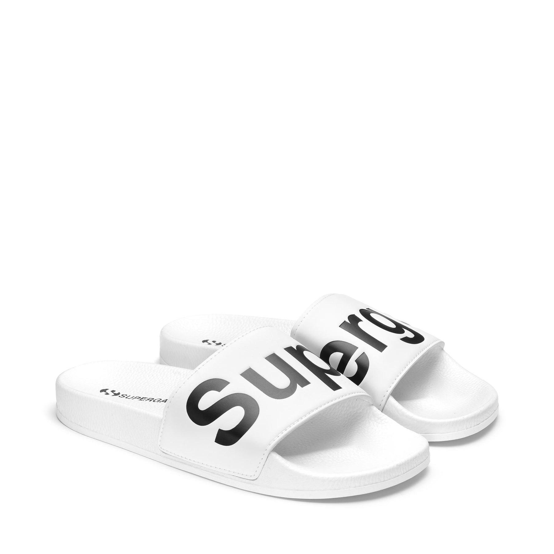 Superga 1908 SLIDES POLYSOFTWHITE-BLACK 2025