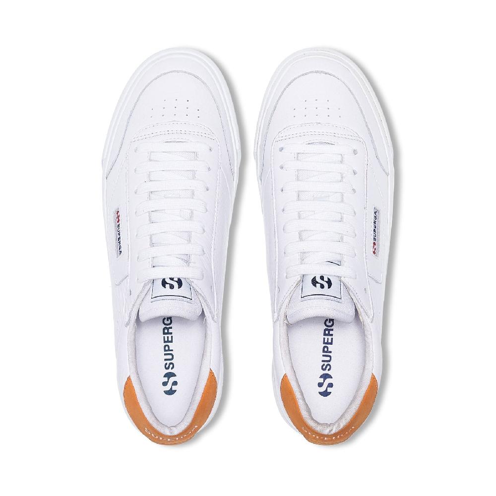 Superga 3843 COURTWHITE-ORANGE Shopping Online