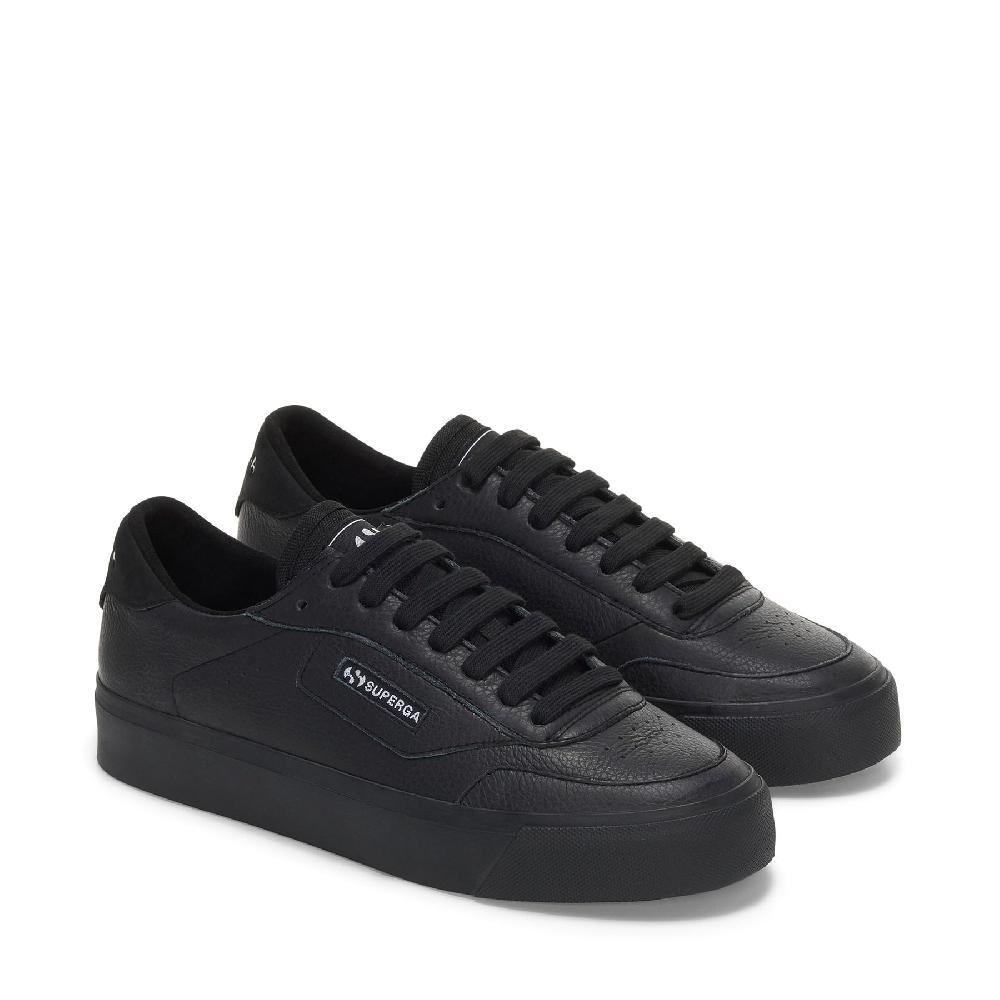 Superga 3843 COURTTRIPLE BLACK Sottocosto