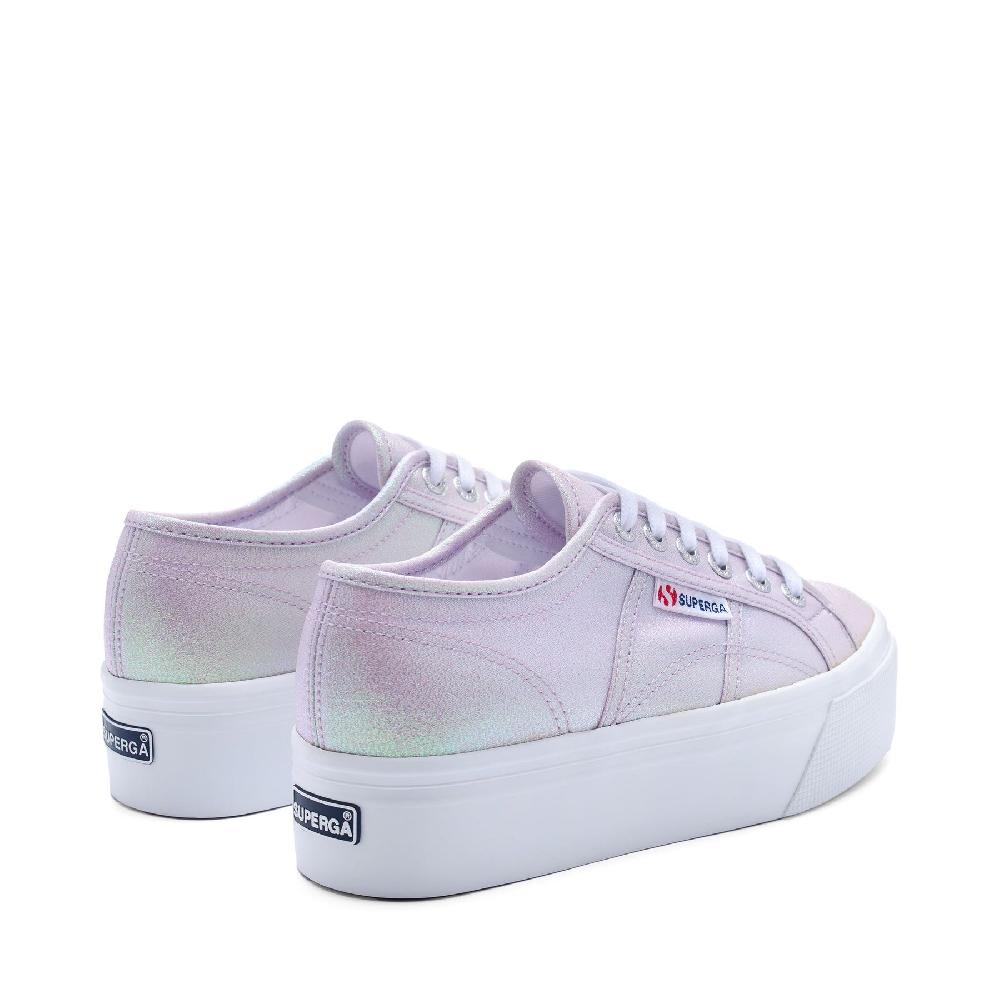 Superga 2790 PLATFORM LAMEPASTEL LILLA IRIDESCENT Novità