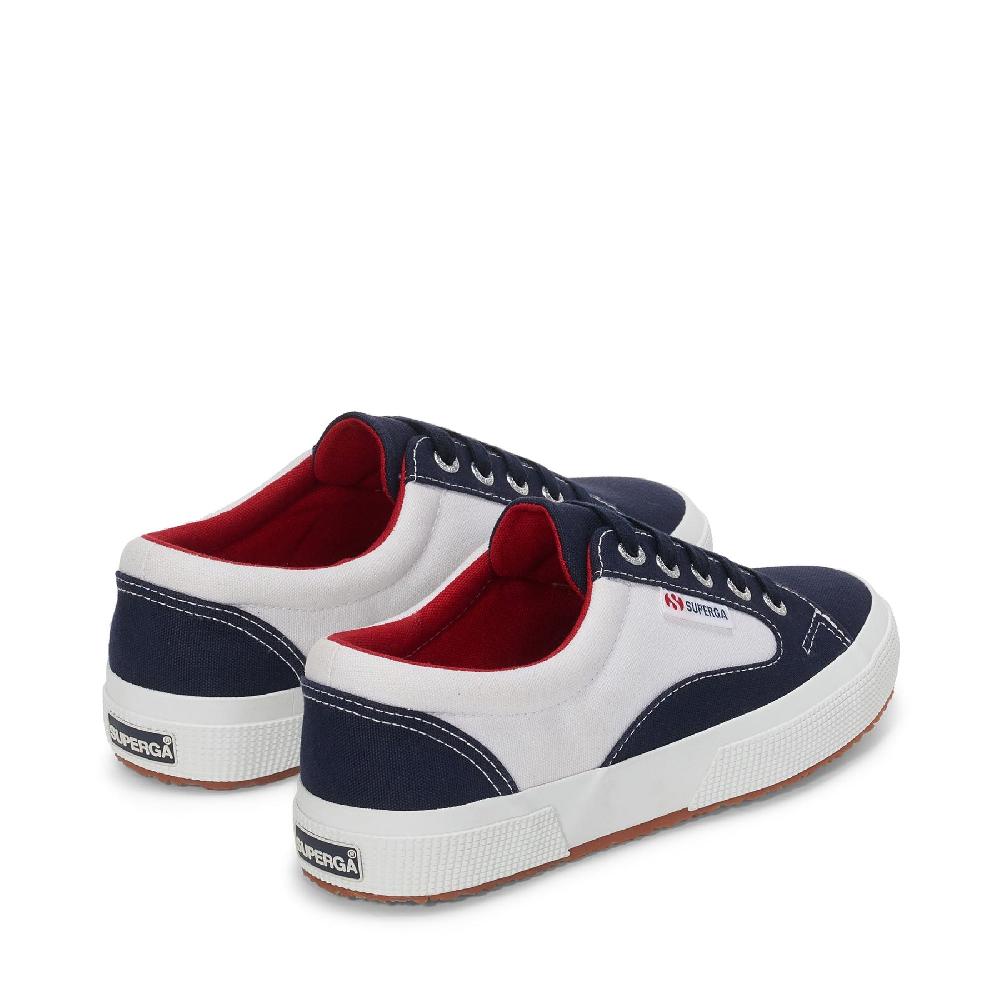 Superga 2750 BLOCKSWHITE-NAVY-RED Presa