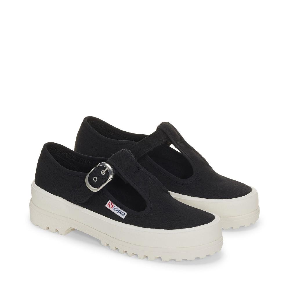 Superga 2541 MARY JANE ALPINABLACK-FAVORIO I Più Venduti