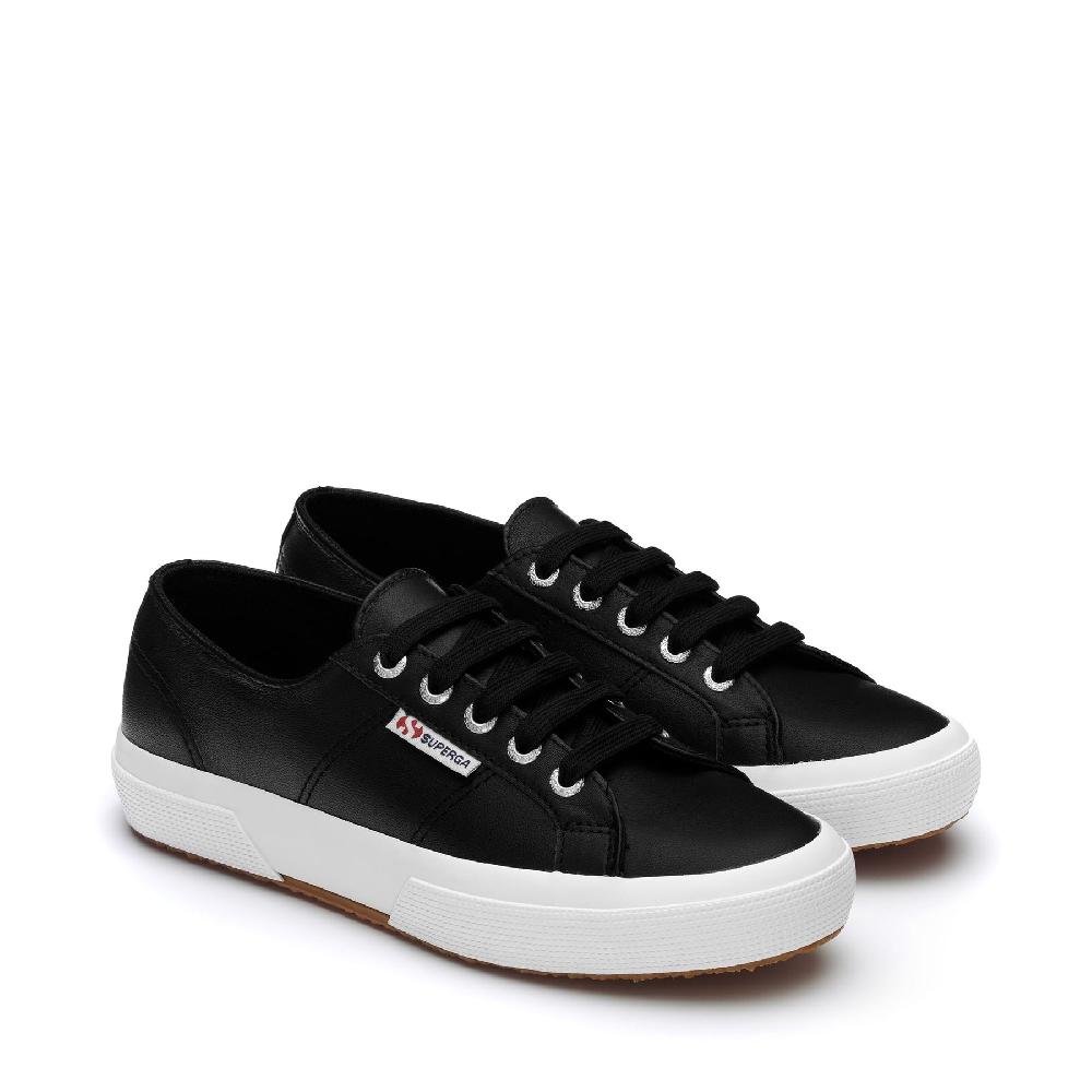 Superga 2750 NAPPABLACK-WHITE Nuovo