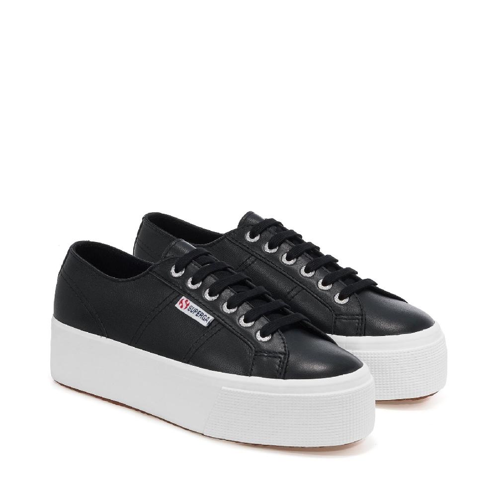 Superga 2790 NAPPABLACK-WHITE Promozione