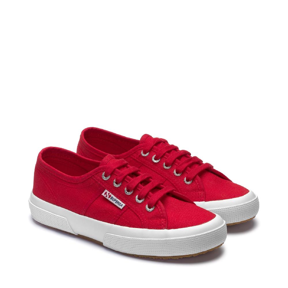 Superga 2750-COTU CLASSICRED-WHITE Promozione Limitata