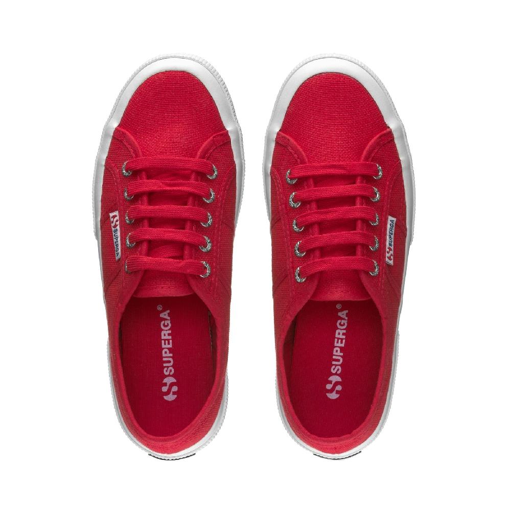 Superga 2750-COTU CLASSICRED-WHITE Promozione Limitata