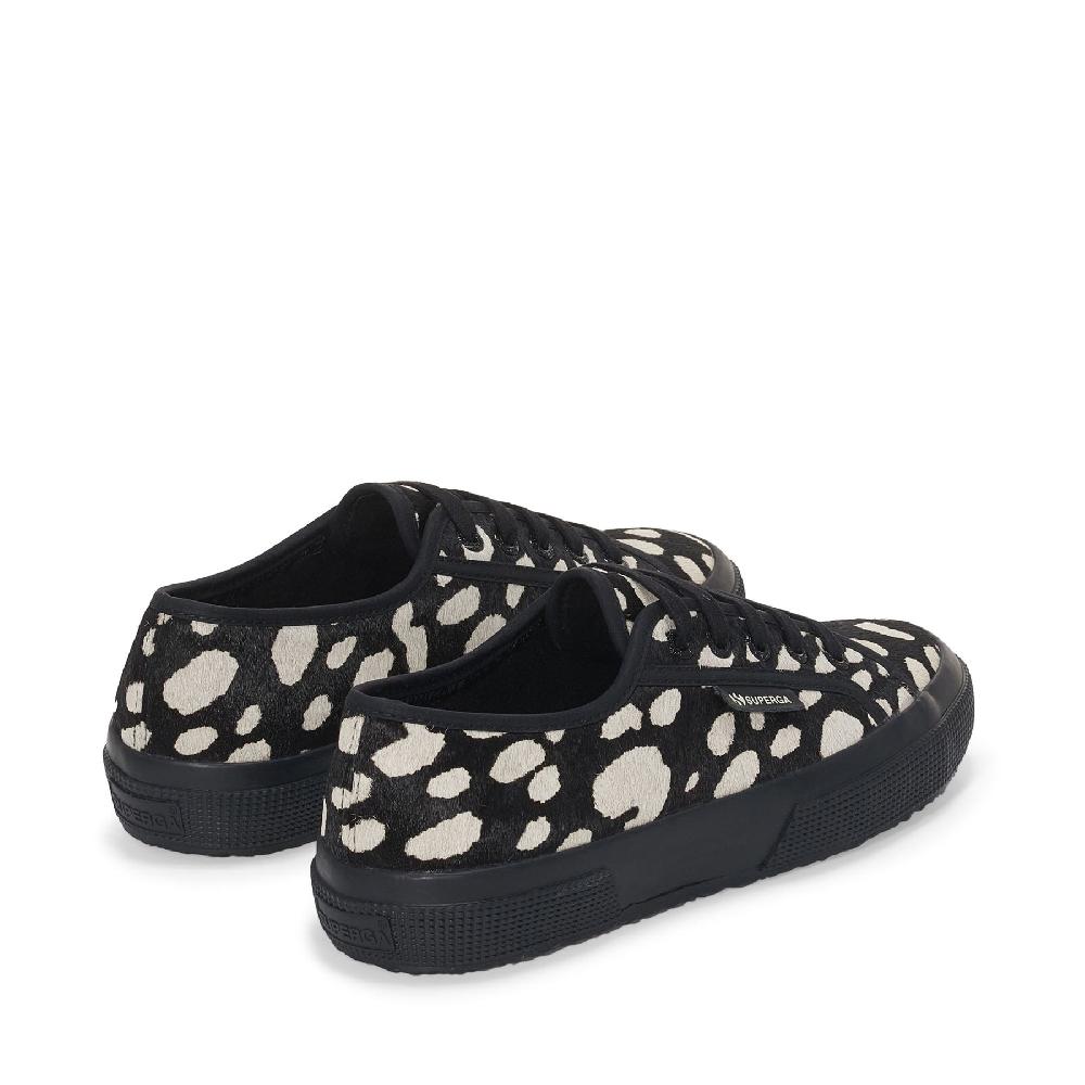 Superga 2750 DK DALMATIAN CALF HAIRBLACK-BEIGE Affare Del Giorno