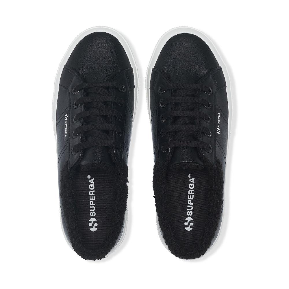 Superga 2750 VEGAN MATERIALBLACK Sottocosto
