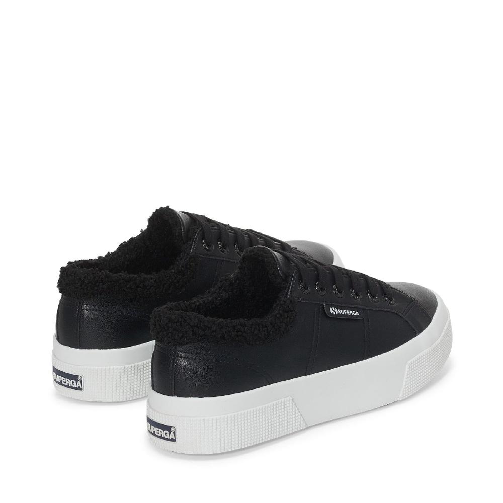 Superga 2740 PLATFORM VEGAN MATERIALBLACK Novità