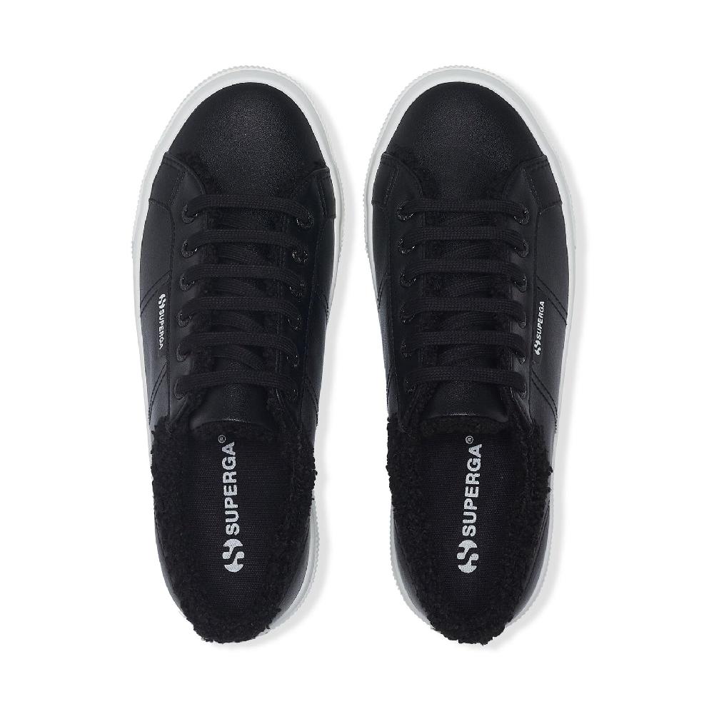 Superga 2740 PLATFORM VEGAN MATERIALBLACK Novità