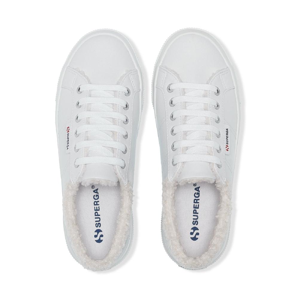 Superga 2740 PLATFORM VEGAN MATERIALWHITE ICE Presa