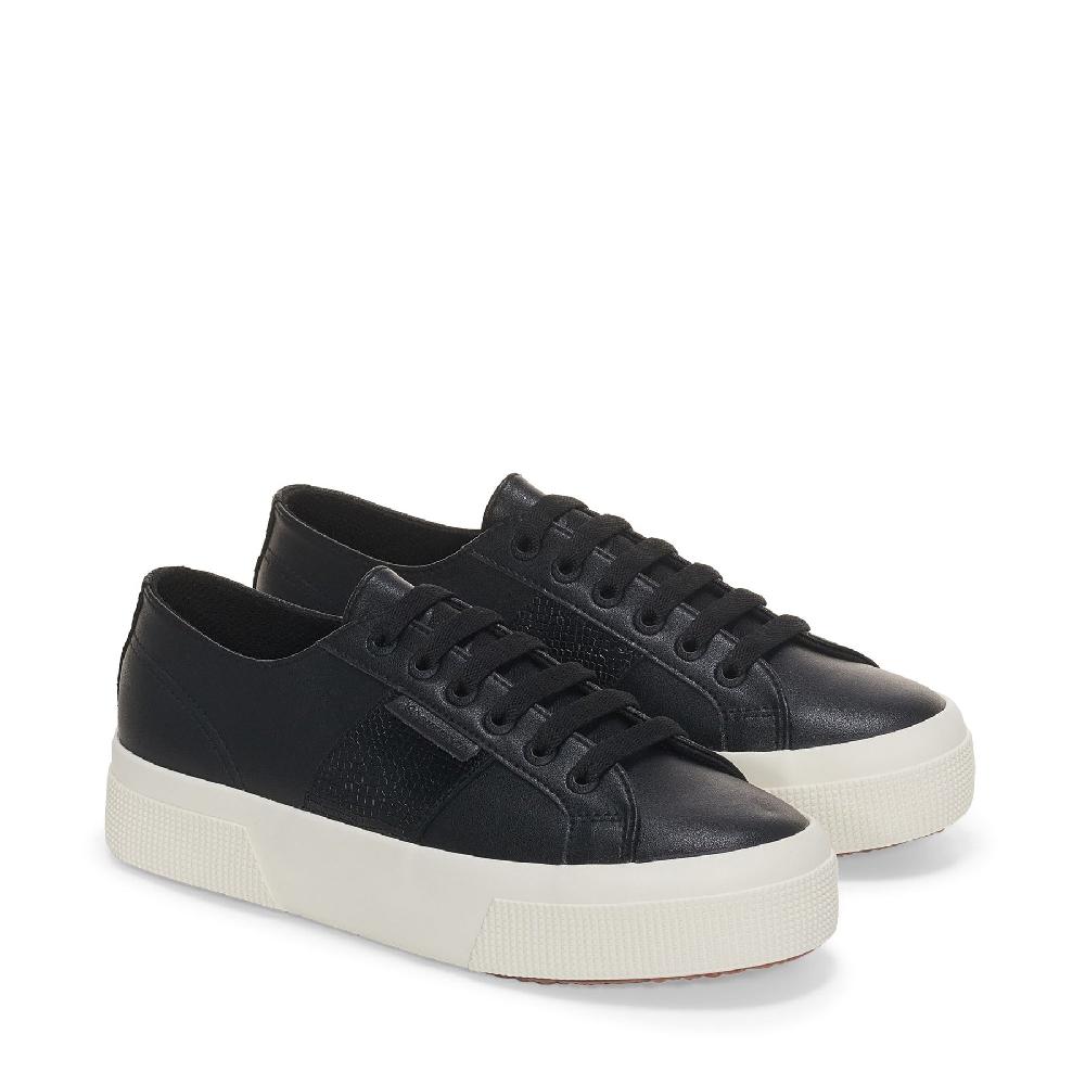 Superga 2740 PLATFORM SNAKEBLACK-FAVORIO In Vendita