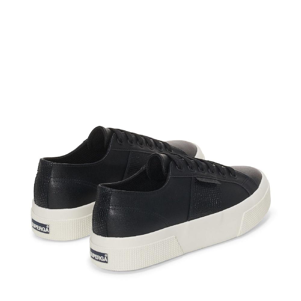 Superga 2740 PLATFORM SNAKEBLACK-FAVORIO In Vendita