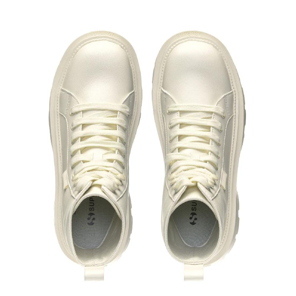 Superga 3051 ALPINA APEX HIGH VEGAN MATERIALTOTAL BEIGE NATURAL Qualità