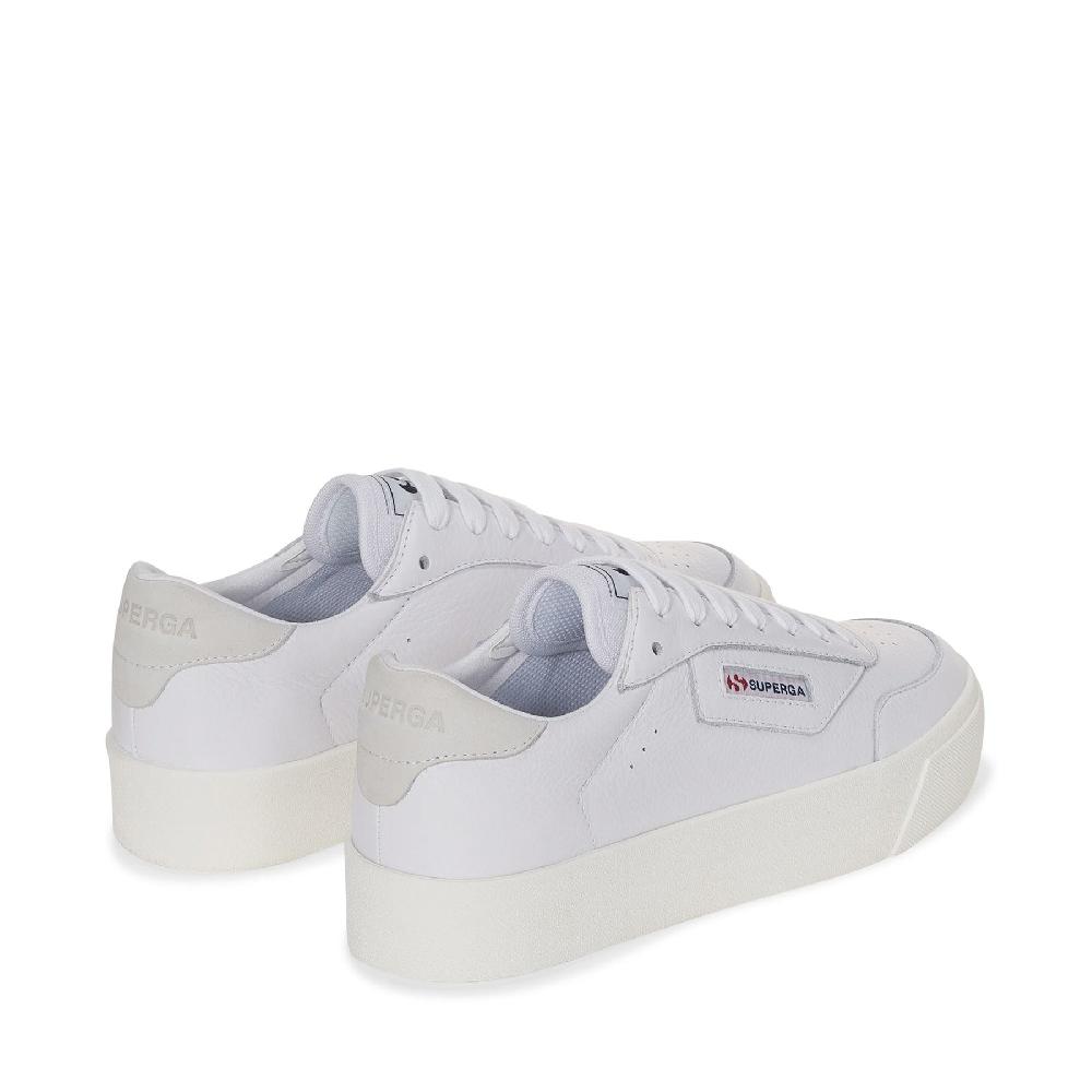 Superga 3854 COURT PLATFORMWHITE-FAVORIO Pezzi Unici