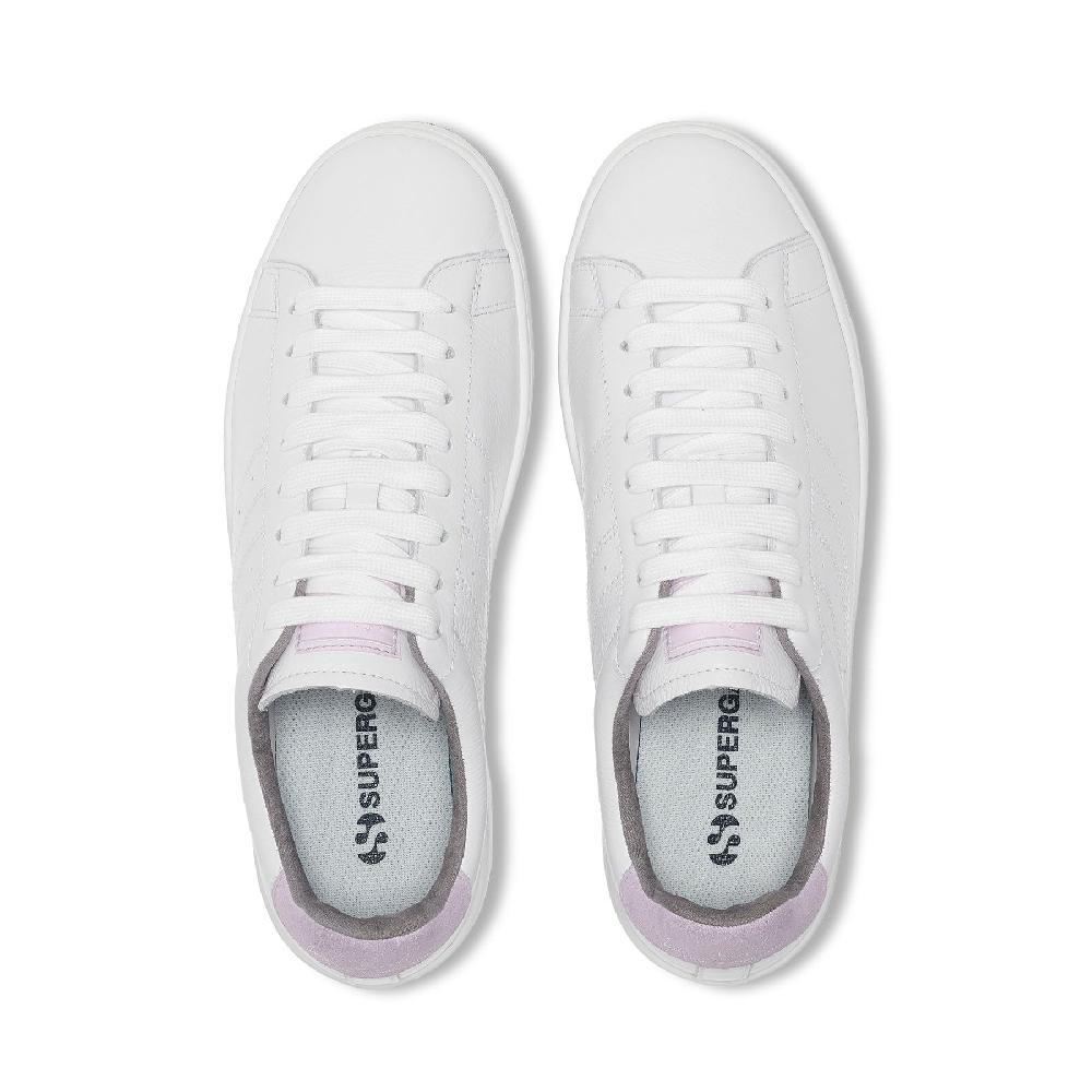 Superga 4833 LENDL MATCHWHITE-VIOLET LILLA-GREY MD Nuova