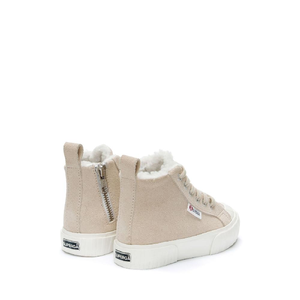 Superga 2696 KIDS STRIPE SUEDEPINK ALMOND-FAVORIO Offerta