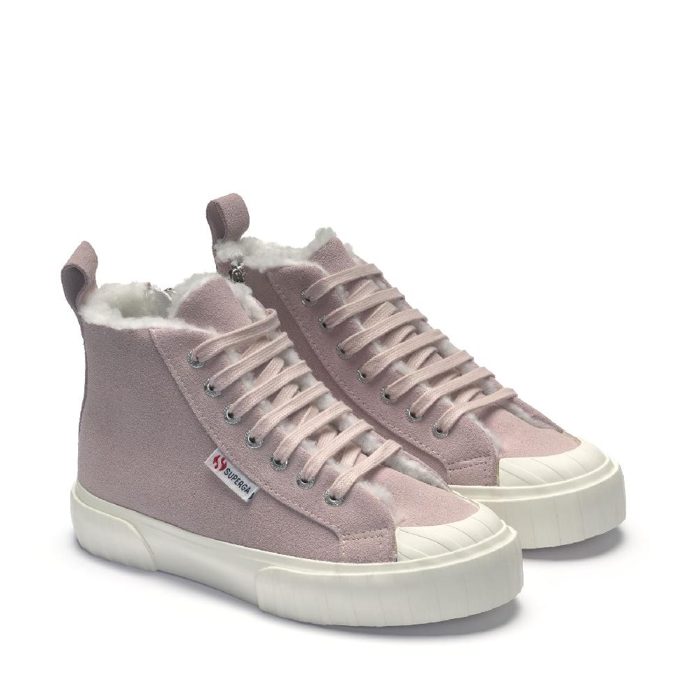 Superga 2696 KIDS STRIPE SUEDEVIOLET HUSHED-FAVORIO Economico