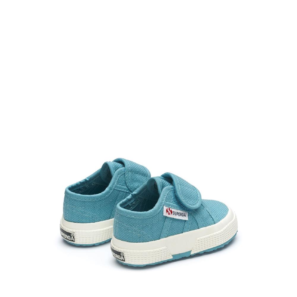 Superga 2750-BSTRAPBLUE LT DUSTY-FAVORIO In Saldo