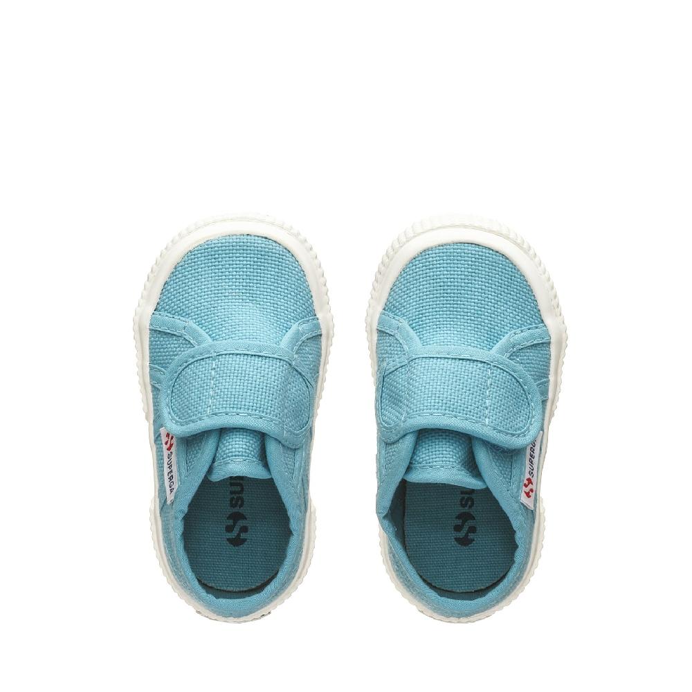 Superga 2750-BSTRAPBLUE LT DUSTY-FAVORIO In Saldo
