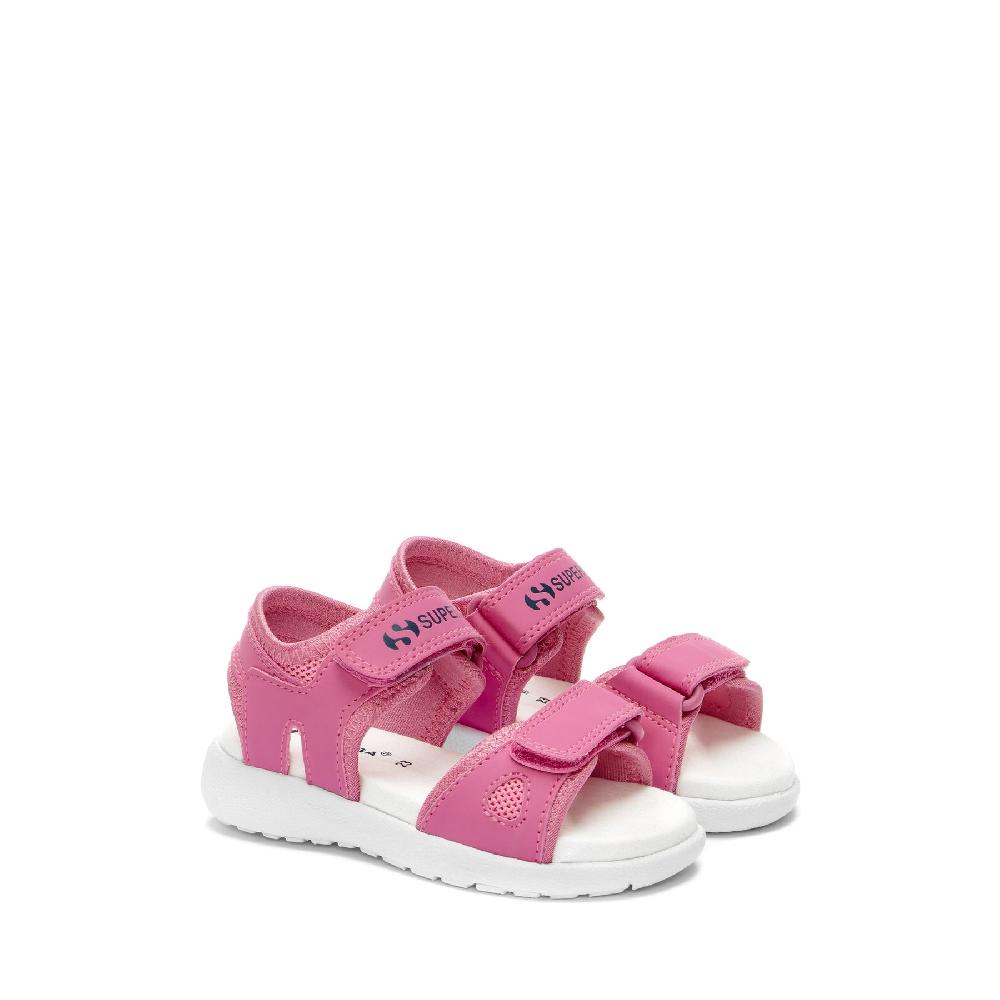 Superga 3999 KIDS SYNTHETIC MATERIALPINK FUCHSIA-WHITE Acquista Ora