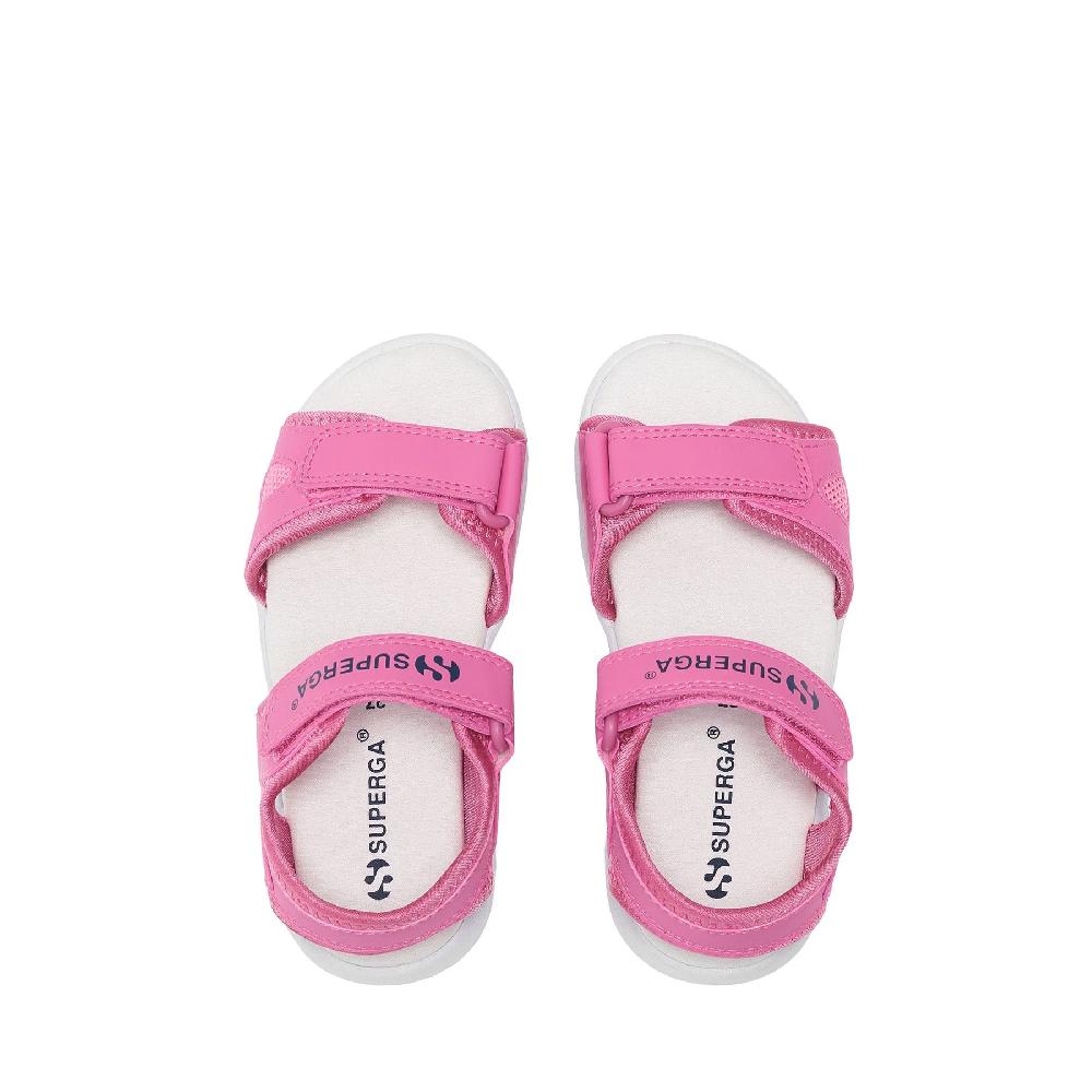 Superga 3999 KIDS SYNTHETIC MATERIALPINK FUCHSIA-WHITE Acquista Ora