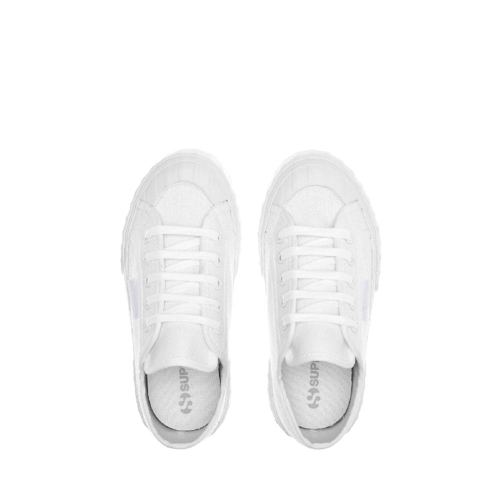 Superga 2630 KIDS STRIPETOTAL WHITE Online