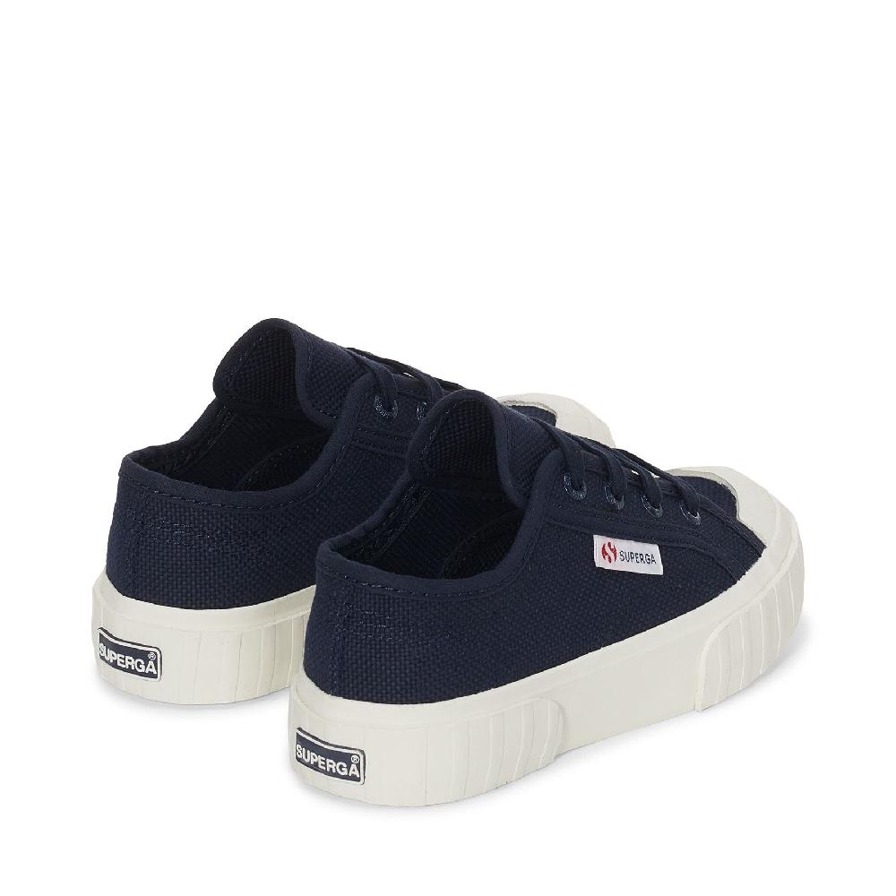 Superga 2630 KIDS STRIPENAVY-FAVORIO In Saldo