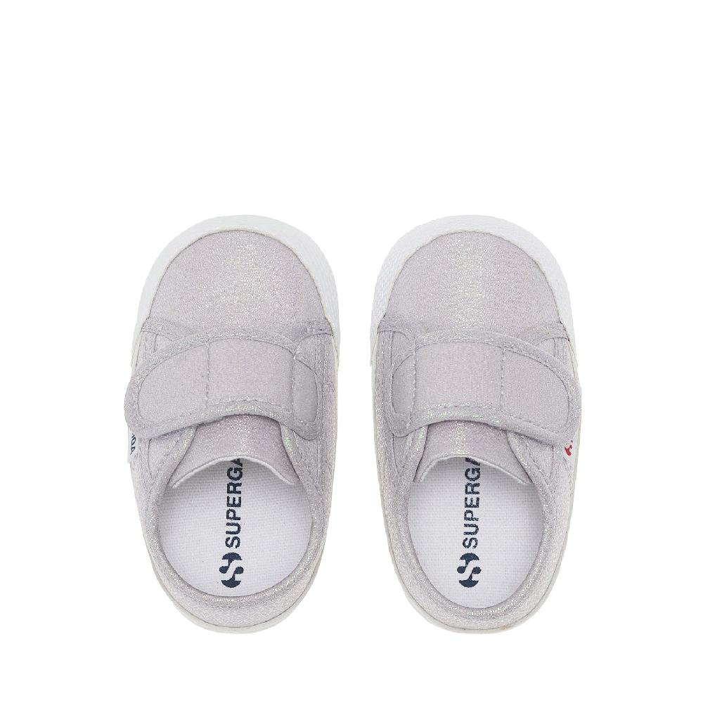 Superga 4006 BABY STRAP LAMEPASTEL LILLA IRIDESCENT Spedizione Gratuita