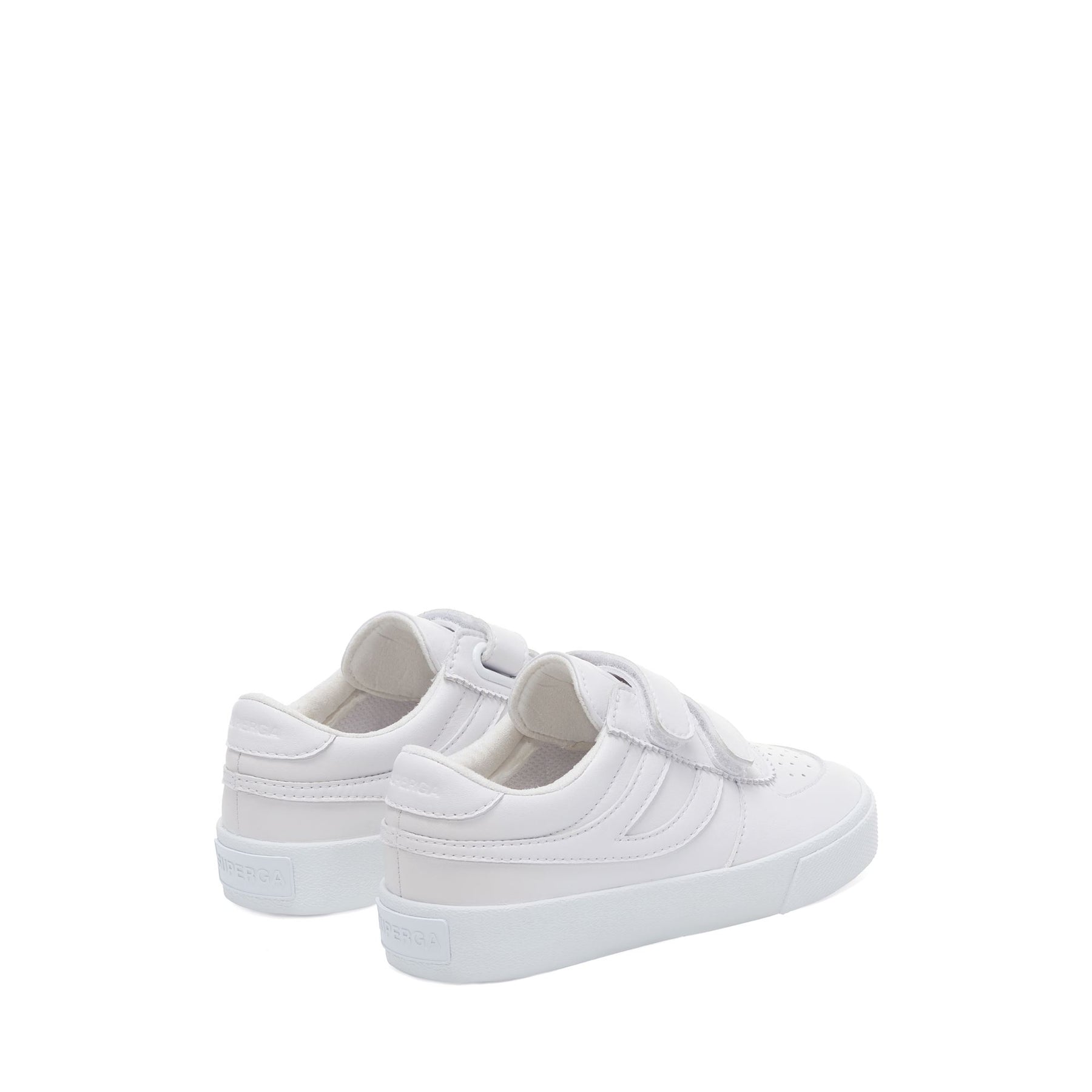 Superga 2846 KIDS SEATTLE STRAPS VEGAN MATERIALTOTAL WHITE Qualità Garantita