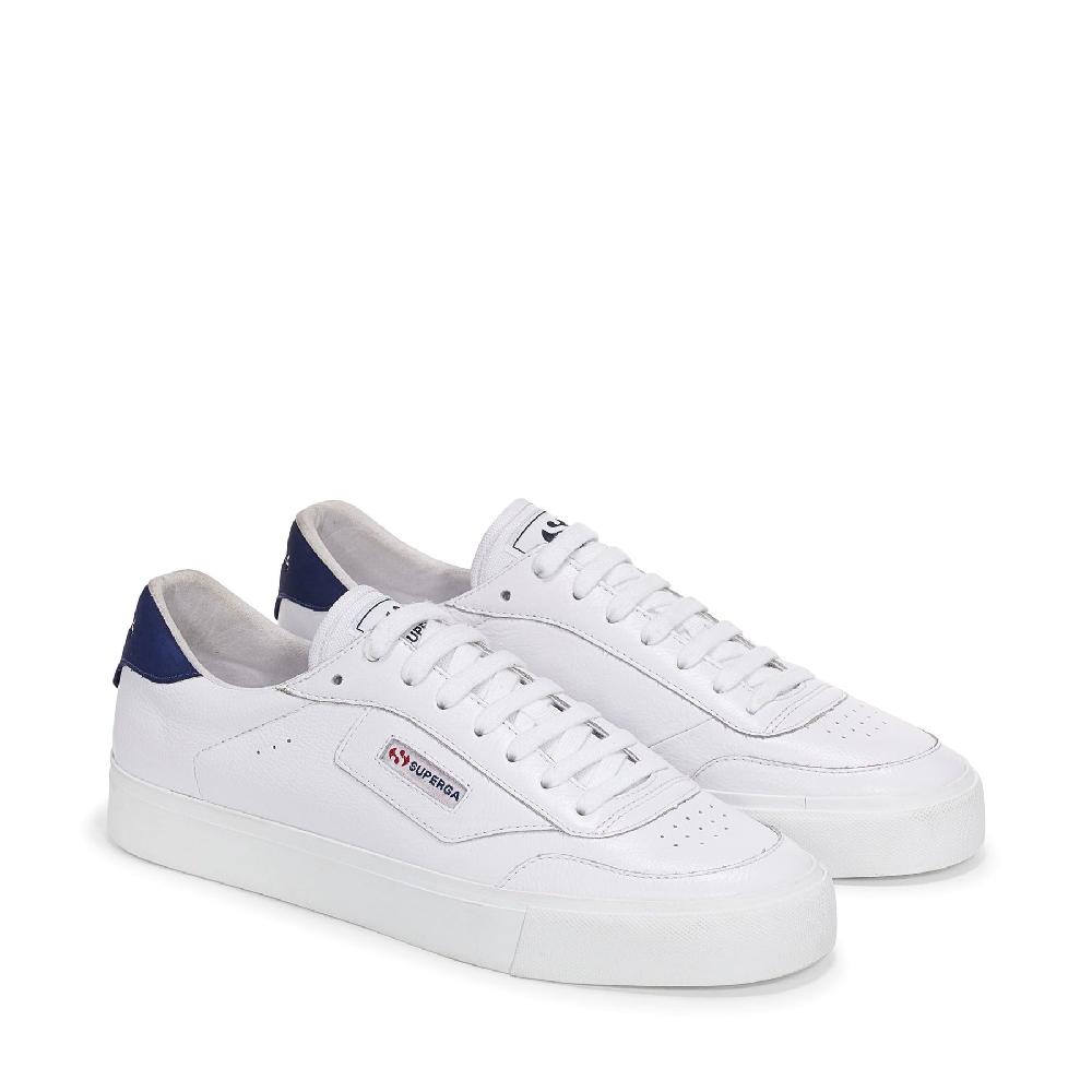 Superga 3843 COURTWHITE-BLUE SPECTRUM In Vendita