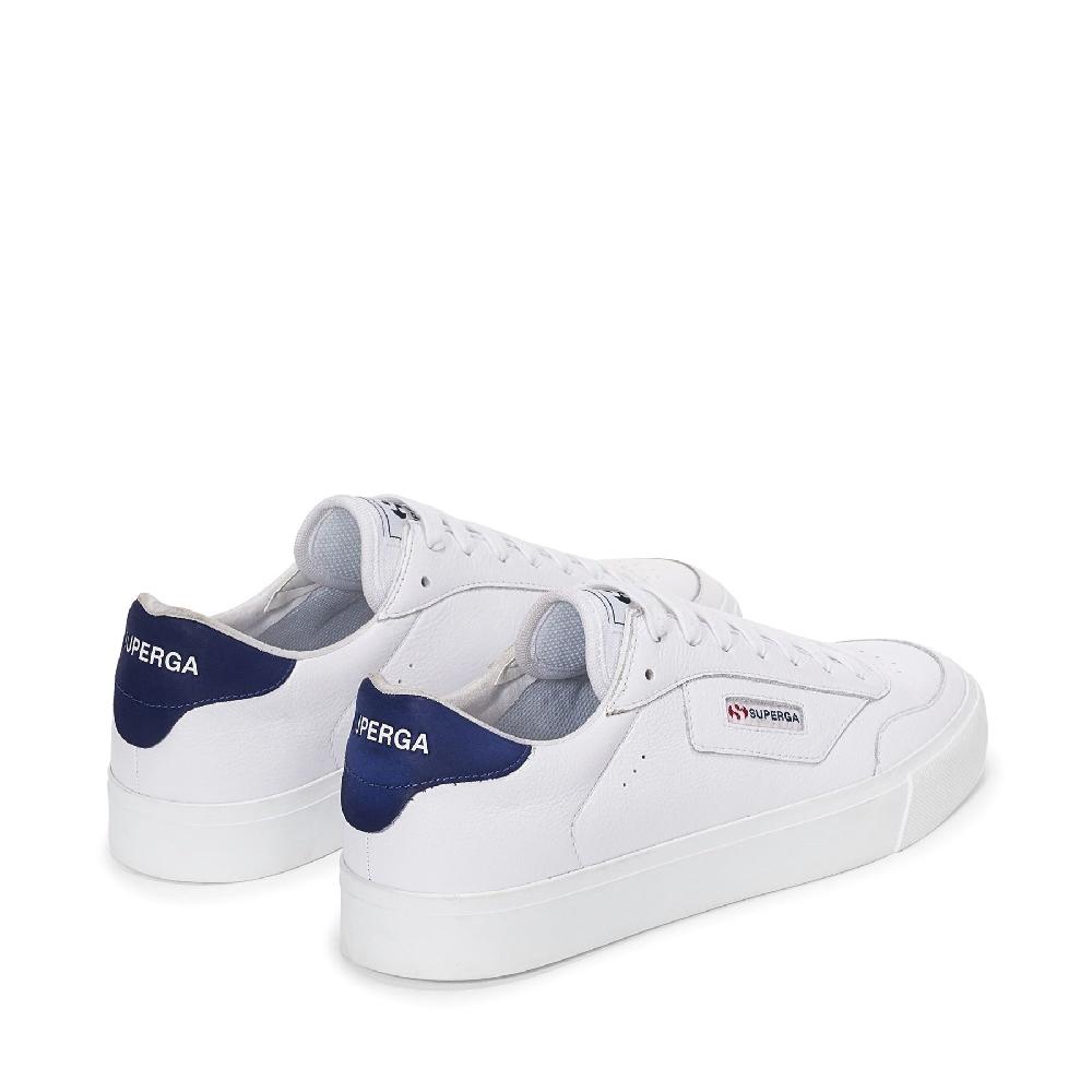 Superga 3843 COURTWHITE-BLUE SPECTRUM In Vendita