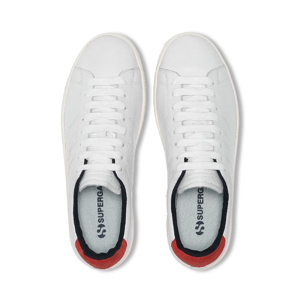 Superga 4833 LENDL MATCHWHITE-NAVY-RED Vendita Economica