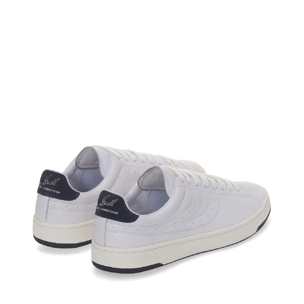 Superga 4833 LENDL MATCHWHITE-WHITE AVORIO-NAVY I Più Venduti