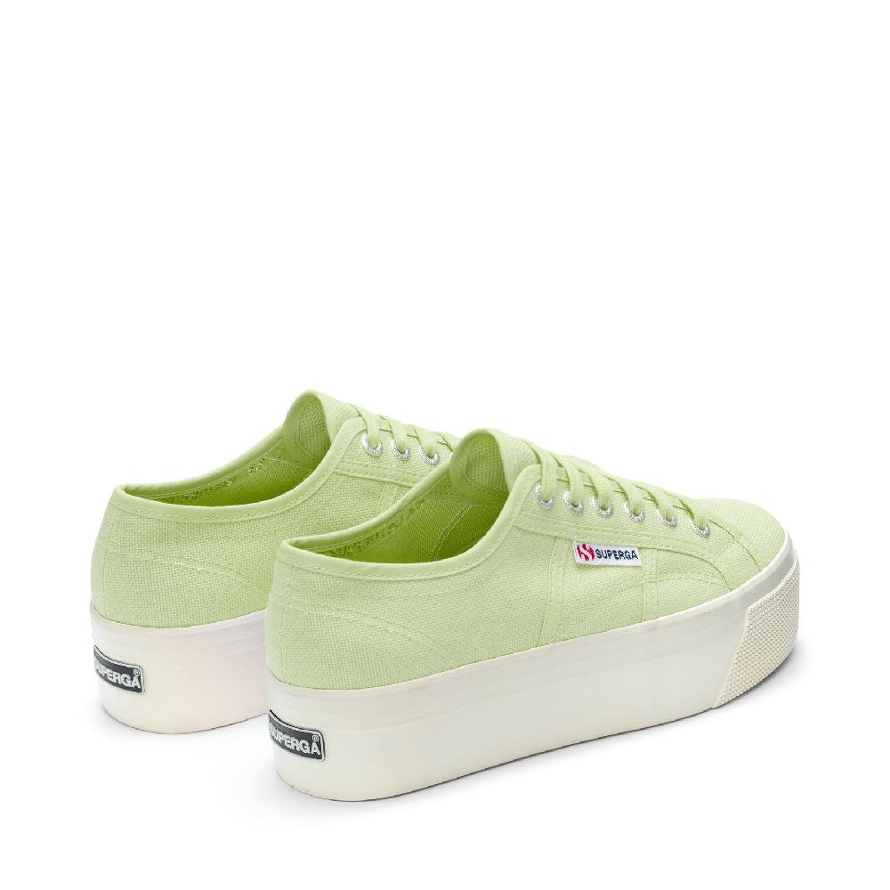 Superga 2790 PLATFORMGREEN PRIMROSE-F AVORIO Fino Al -60%