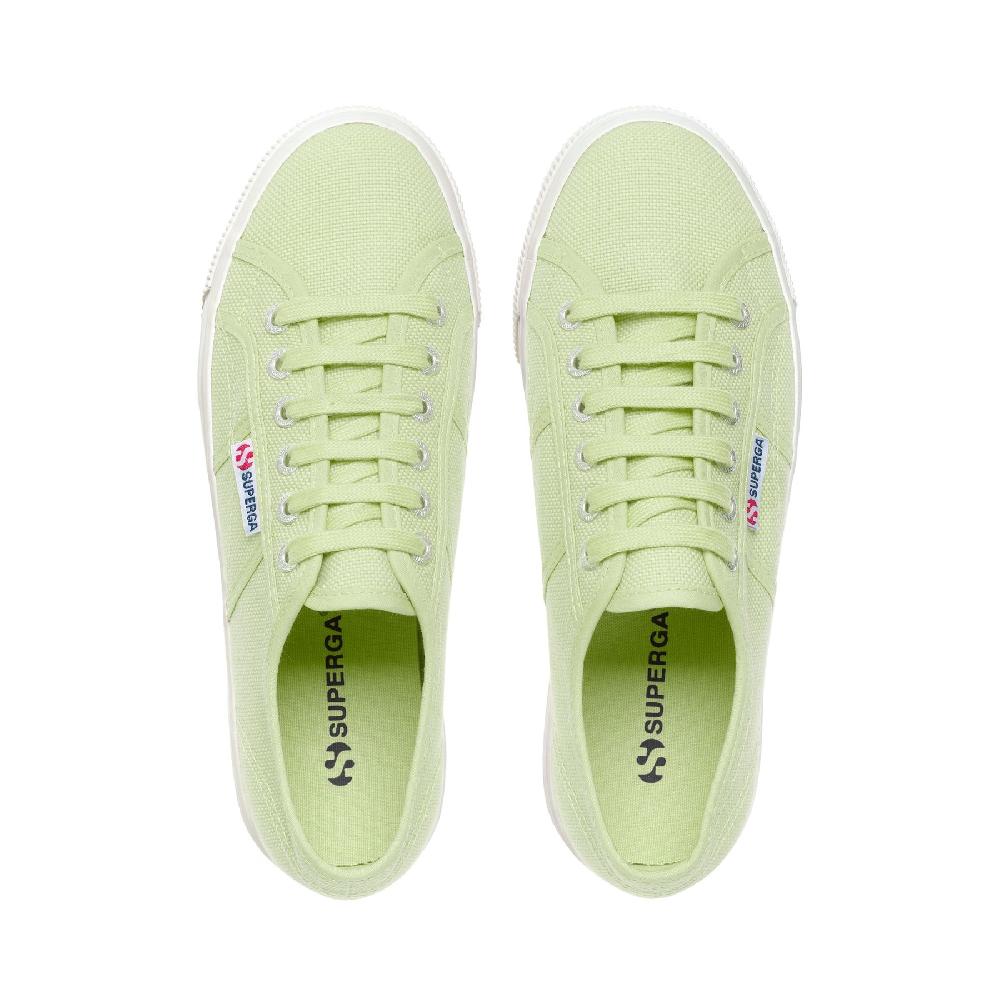 Superga 2790 PLATFORMGREEN PRIMROSE-F AVORIO Fino Al -60%