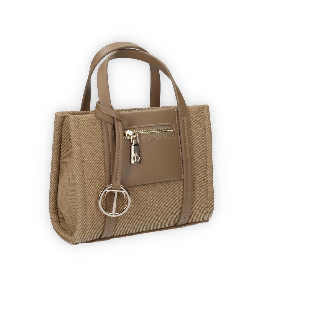 Tata Italia Shopping bag con zip esterna Novità