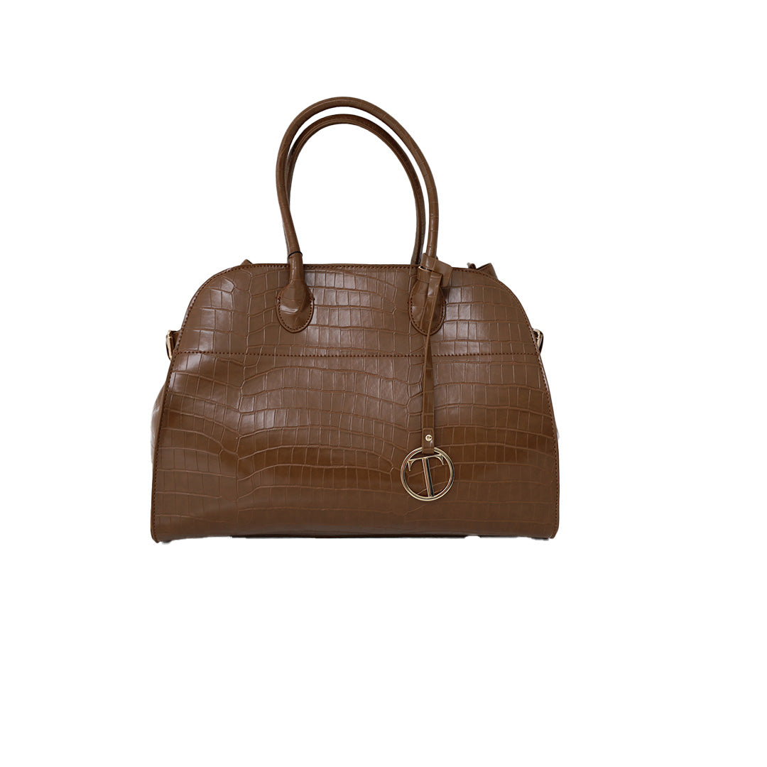 Tata Italia Shopping bag con stampa coccodrillo Italia