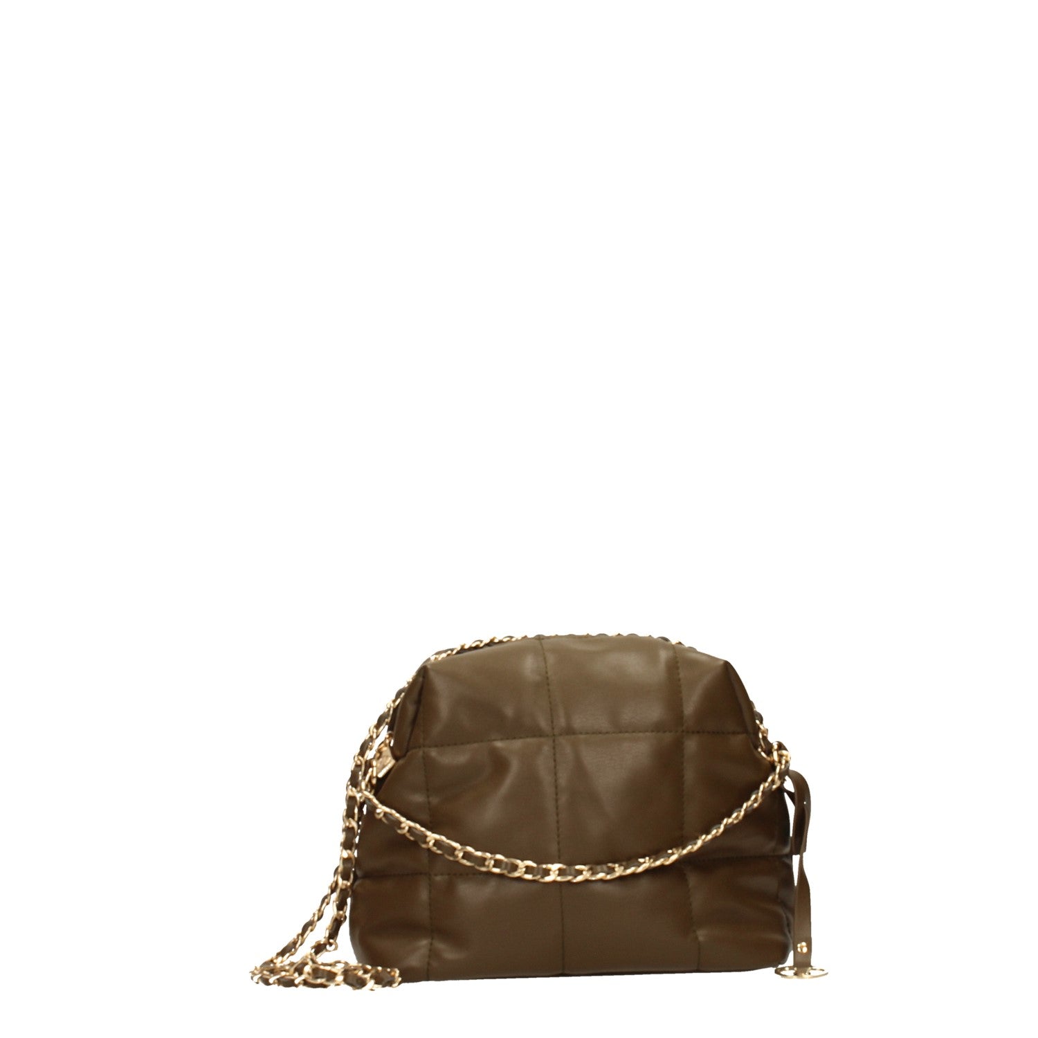 Tata Italia Clutch marrone con tracolla Presa