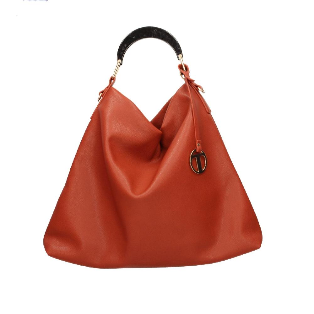Tata Italia Borsa Hobo con manico verde trasparente Sconto