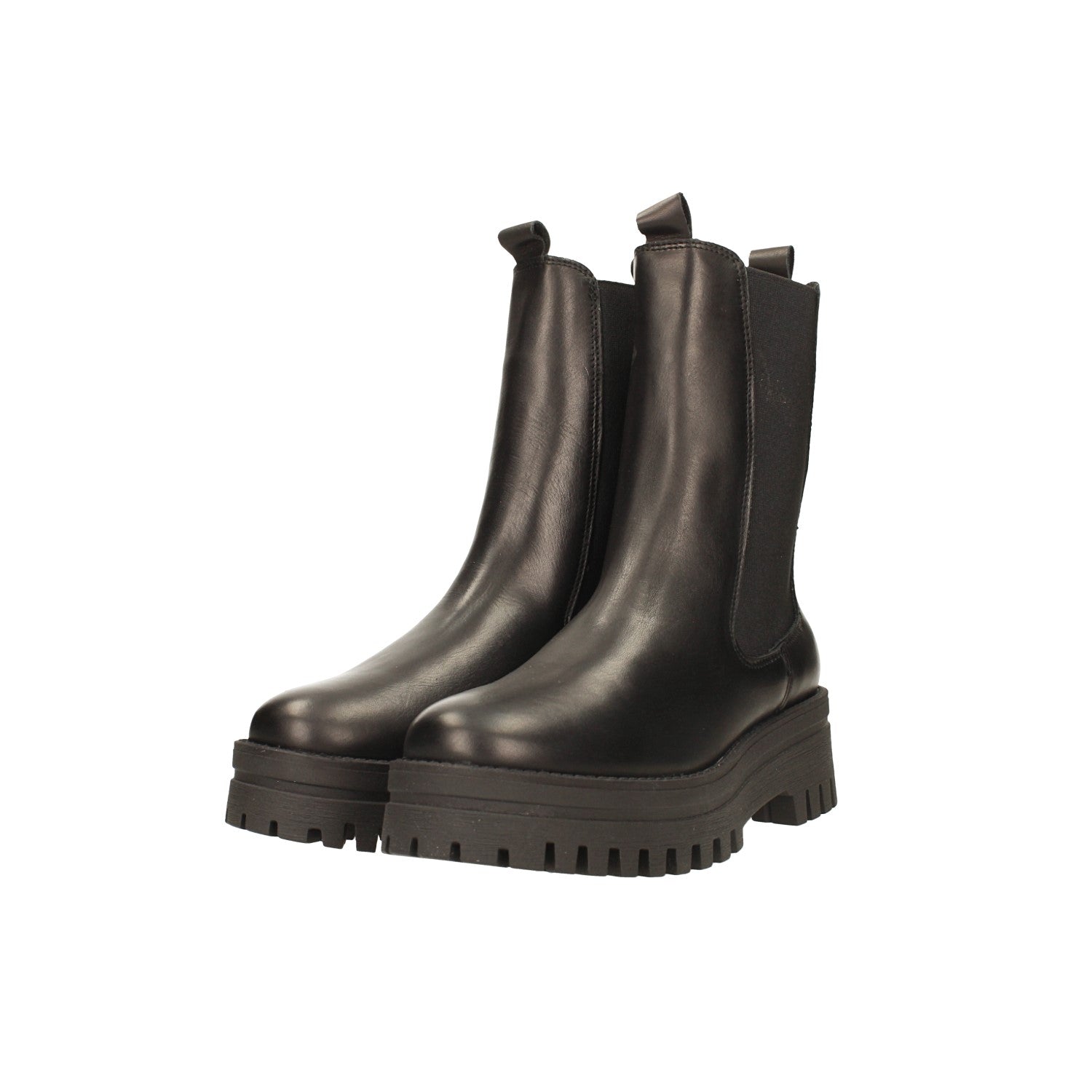 Tata Italia Stivaletti in vera pelle con suola dentellata. Tacco alto 4.5cm Negozi Online