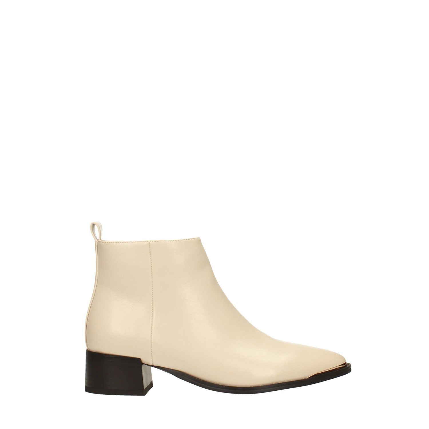 Tata Italia Stivaletti bassi con inserto dorato sulla punta. Tacco 4cm In Saldo