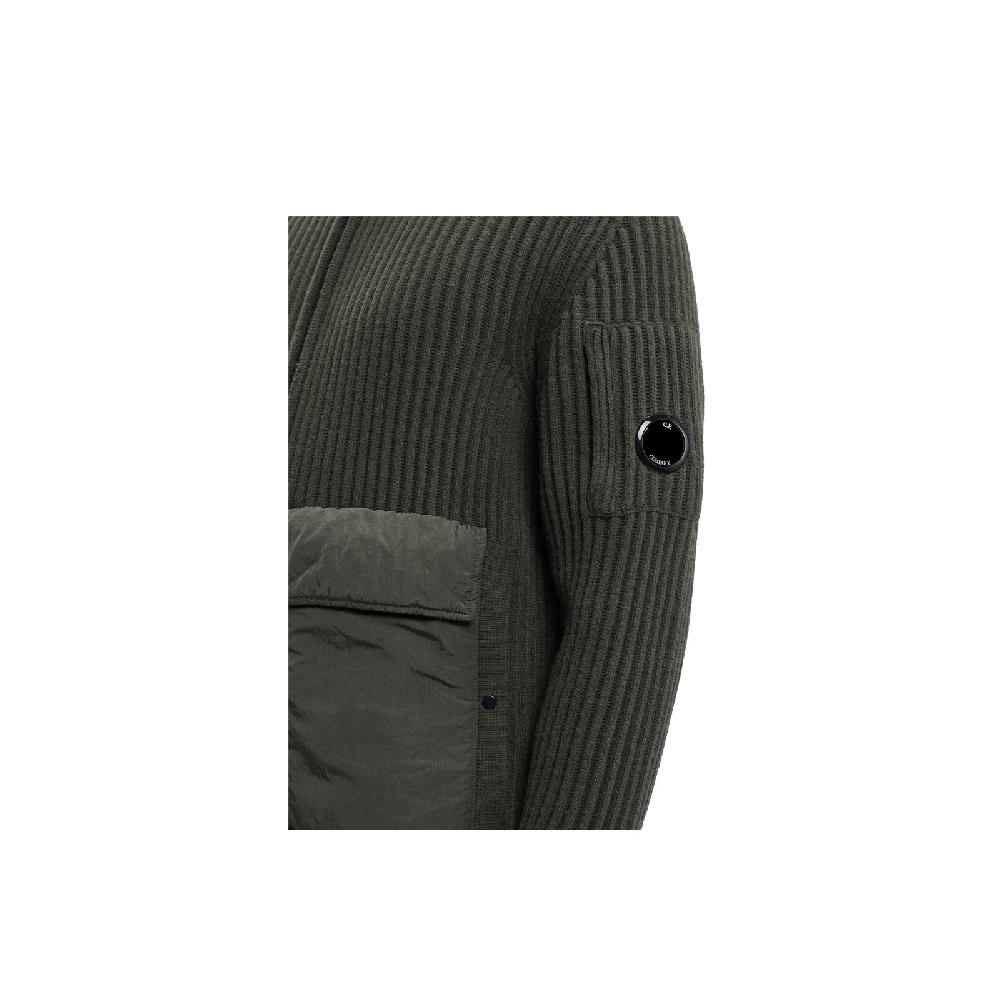 C.P. Company Knitwear - Cardigan Lambswool Sottocosto